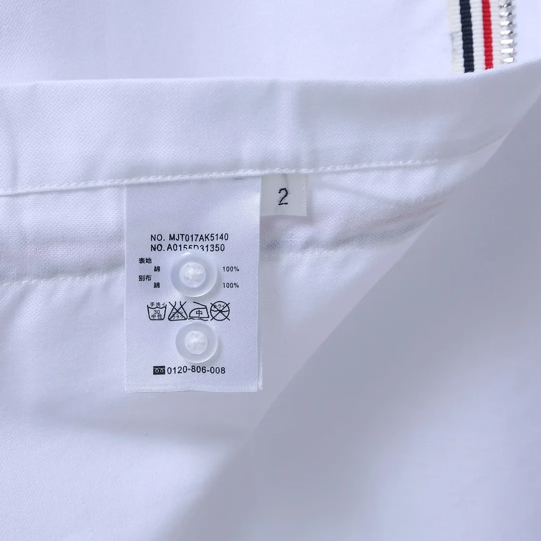 ：989 （TB ） THOM BROWNE TB Classic New Arrival Factory Same Style Authentic Premium Premium TB + + ：White Size：0/1/2/3/4